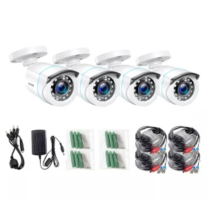 1080P 4 Pack HD TVI Security Cameras Outdoor Indoor