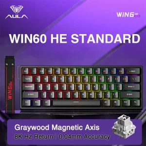 AULA WIN60 WIN68 HE Esports Switch Custom Game Keyboard