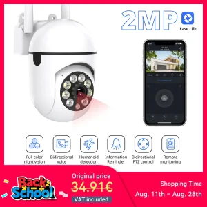 Ease Life APP Wireless Indoor/Outdoor Security Camera