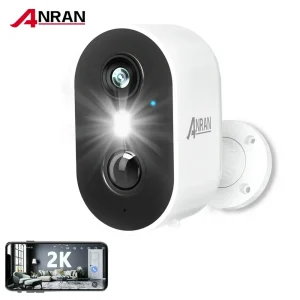 ANRAN 2K Rechargeable  Camera Wireless Home Surveillance